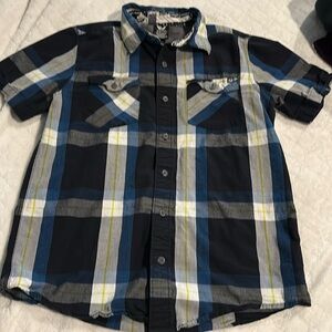 Shaun White boys button up shirt 12-14 EUC